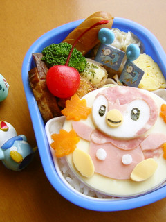 ポッチャマ☆お弁当(キャラ弁)-レシピのメイン写真