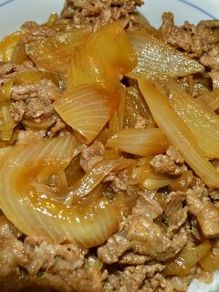 簡単!!普通に牛丼-レシピのメイン写真