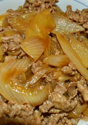 簡単！！普通に牛丼-レシピのメイン写真