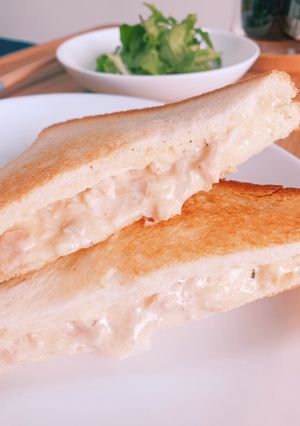 ツナとチーズのホットサンド☆-レシピのメイン写真
