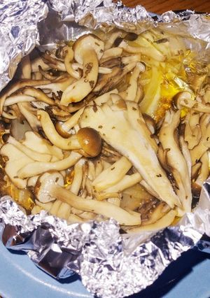 茸きのこキノコ☆簡単ホイル焼き-レシピのメイン写真
