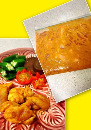 【下味冷凍】簡単♪タンドリーチキン-レシピのメイン写真