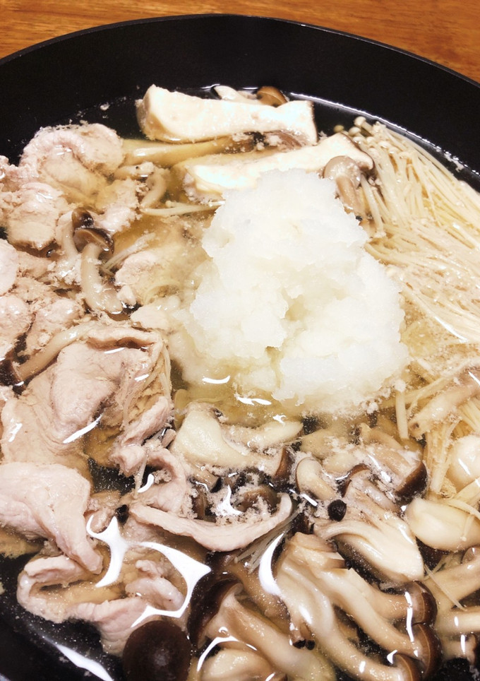 きのこのみぞれ鍋-レシピのメイン写真