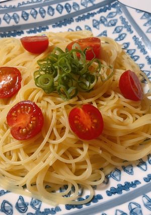 うま塩トマトパスタ-レシピのメイン写真