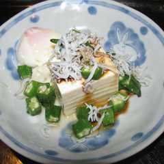 รูปของ ★オクラとちりめんでさっぱり冷奴★