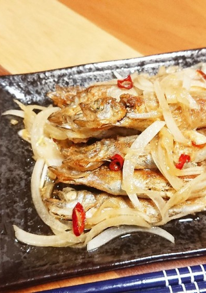 簡単酒肴☆シシャモの南蛮漬け-レシピのメイン写真