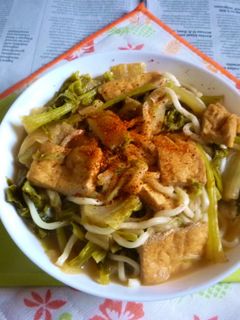 京揚げと野菜の炊いたんで煮込みうどん-レシピのメイン写真