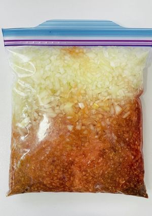 【下味冷凍】タコライスの具-レシピのメイン写真
