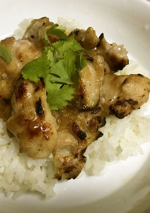 きざみ玉ねぎ焼き鳥丼-レシピのメイン写真