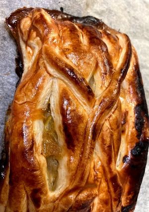 へそ大根とリンゴのパイ-レシピのメイン写真