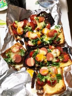 油揚げピザ-レシピのメイン写真
