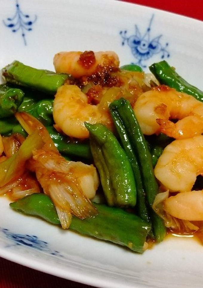 えびとししとうのわさび醤油炒め-レシピのメイン写真