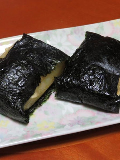 たっぷり焼き海苔のチーズ磯辺餅-レシピのメイン写真