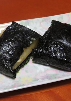 たっぷり焼き海苔のチーズ磯辺餅-レシピのメイン写真