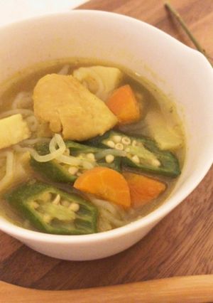 野菜たっぷり✩ぽかぽかチキンカレースープ-レシピのメイン写真