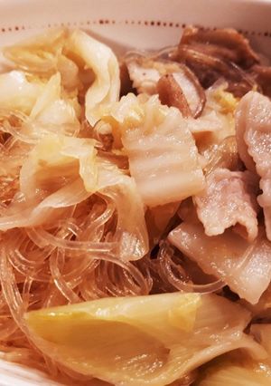 白菜と豚バラのくたくた煮★春雨入り-レシピのメイン写真