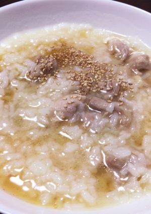 お手軽簡単！鶏肉の雑炊-レシピのメイン写真