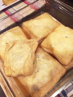 肉詰めお稲荷さん(スタミナ風)-レシピのメイン写真
