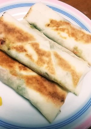 ダイエット向け♡野菜多め焼き春巻き-レシピのメイン写真