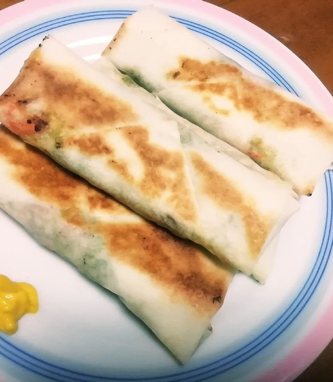 ダイエット向け♡野菜多め焼き春巻き-レシピのメイン写真