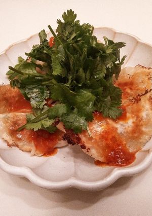 アジアン餃子☆パクチー好きに-レシピのメイン写真