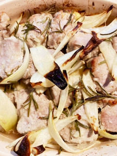 豚ヒレ肉とさつまいものオーブン焼き♪-レシピのメイン写真