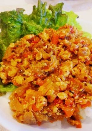 ジャージャー肉みそライス-レシピのメイン写真