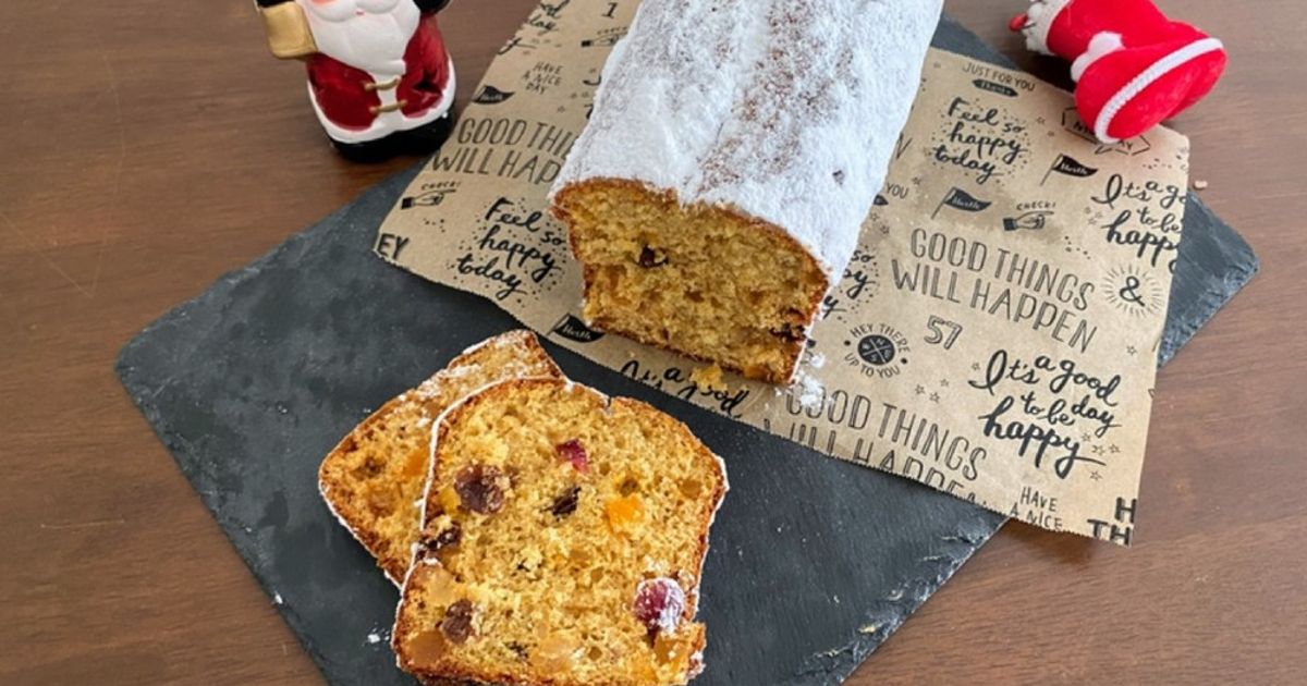 Xmas☆シュトーレン風パウンドケーキ by ぐみちゃんクック