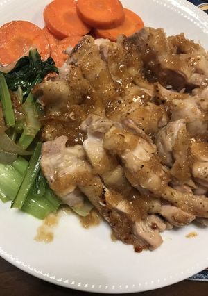 焼いてかけるだけ！チキンステーキ-レシピのメイン写真