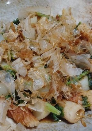 かぶチクワ煮物追い鰹節で和風増し♡増し♡-レシピのメイン写真