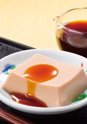 (精進)胡麻豆腐にかける椎茸だし醤油-レシピのメイン写真