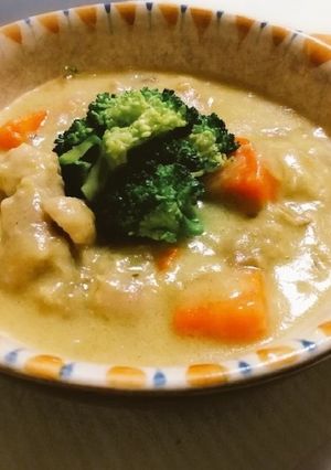 【シンプル】鶏肉のカレークリーム煮-レシピのメイン写真