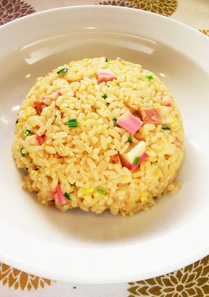☺簡単楽チン♪炊くだけ炊飯器チャーハン☺-レシピのメイン写真
