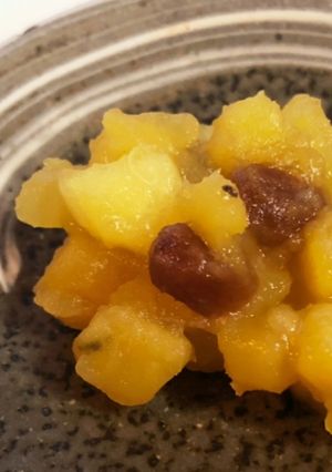 さつま芋とリンゴとレーズンの栗きんとん風-レシピのメイン写真