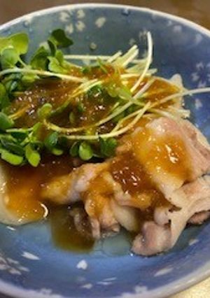豚肉のおろしあえ-レシピのメイン写真