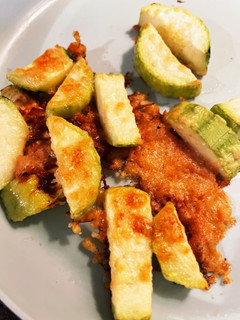1才から ズッキーニのチーズ焼き-レシピのメイン写真