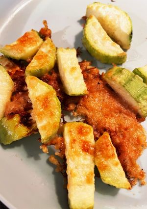 1才から ズッキーニのチーズ焼き-レシピのメイン写真