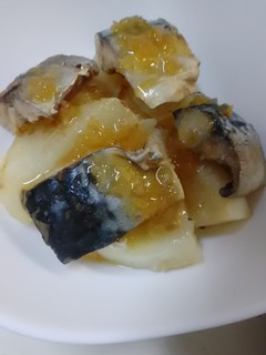サバ缶とカブの煮込み-レシピのメイン写真