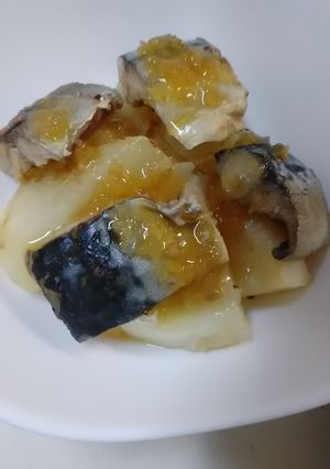 サバ缶とカブの煮込み-レシピのメイン写真