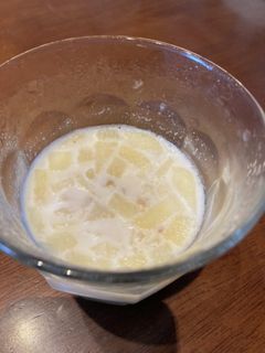 へそ大根とリンゴのミルクゼリー-レシピのメイン写真