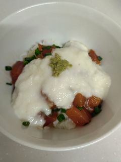 ねぎまみれマグロの山かけ丼-レシピのメイン写真