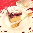 フルーツシュトロイゼルケーキ♪