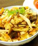 うまみたっぷり☆かつおの生節炊込みご飯