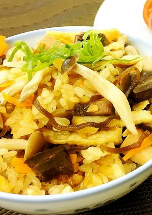 うまみたっぷり☆かつおの生節炊込みご飯-レシピのメイン写真