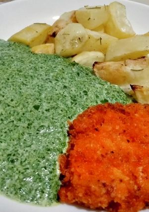 ドイツで人気のおかず：クリームほうれん草-レシピのメイン写真