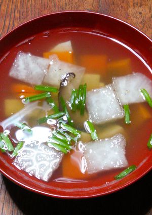冬野菜の具沢山スープ-レシピのメイン写真
