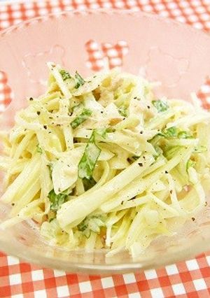 熊谷産！青パパイヤを使ったツナサラダ-レシピのメイン写真