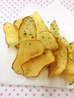 熊谷産なたね油で揚げた大和芋チップス-レシピのメイン写真