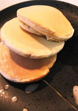 オートミールが気にならないパンケーキ-レシピのメイン写真