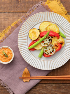 スタブラ サバフィレと秋野菜のグリル-レシピのメイン写真